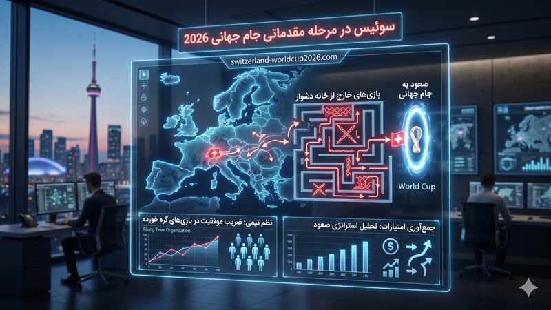 سوئیس در مرحله مقدماتی جام جهانی 2026